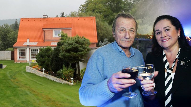 Radek Brzobohatý žil ve vile s krytým bazénem a vířivkou. Vdova ji prodala za 19 milionů