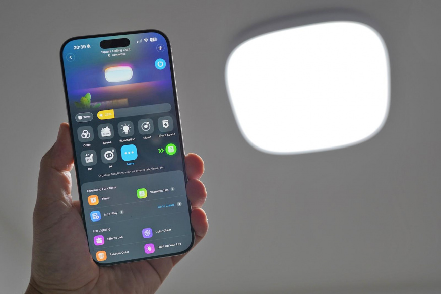 Vyzkoušeli jsme: Govee má v nabídce chytré stropní světlo, se kterým si užijete spoustu zábavy