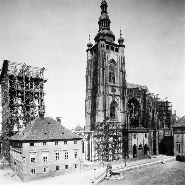 Fušeřina předků. Před 100 lety málem spadla klenba ve svatovítské katedrále