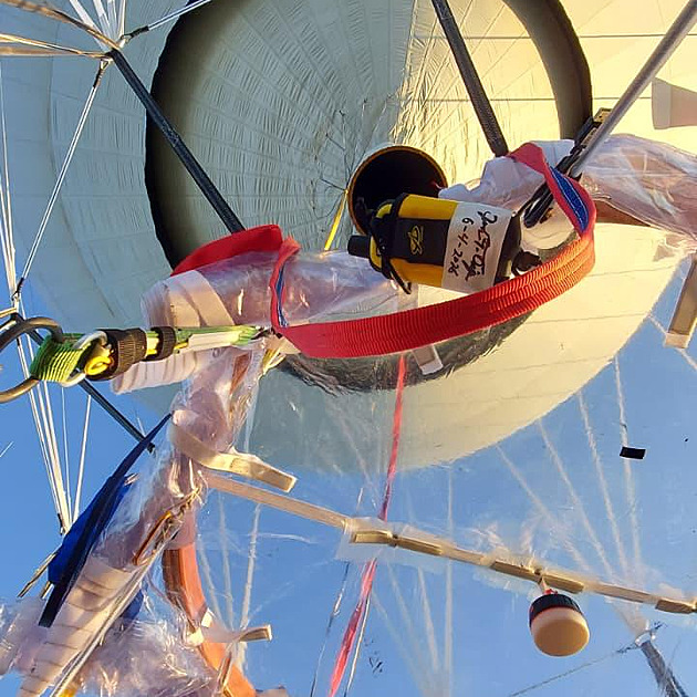 Byl to můj sen víc než padesát let, říká pilot balonu po přeletu Atlantiku