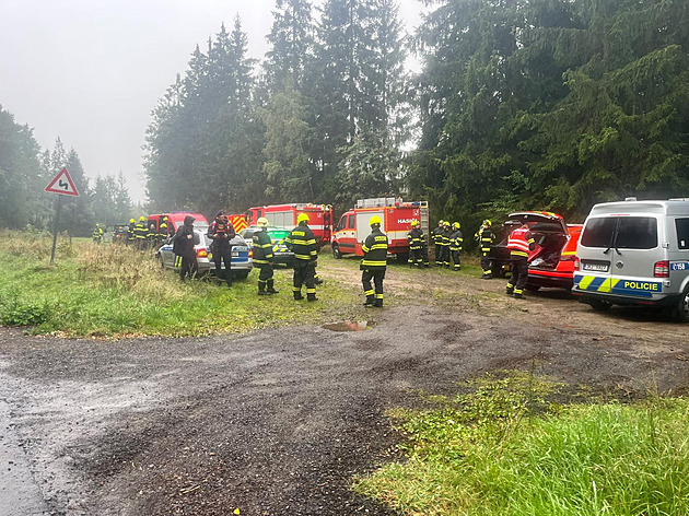 Vyrazili spolu na houby, měli se sejít u auta. Na Sokolovsku se ztratil houbař