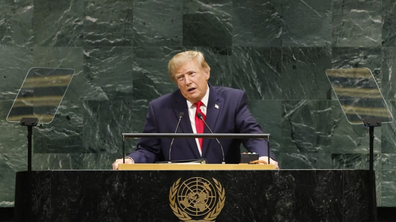 Trump na půdě OSN: Írán můžeme zcela zničit, věřím ale v mírovou dohodu