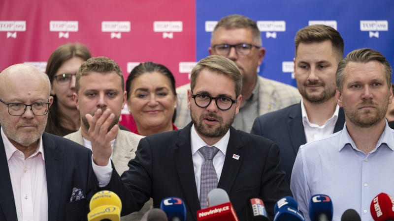 TOP 09 svolala mimořádnou tiskovku: Grolich neříká pravdu a dává dárečky Babišovi, řekl Havel