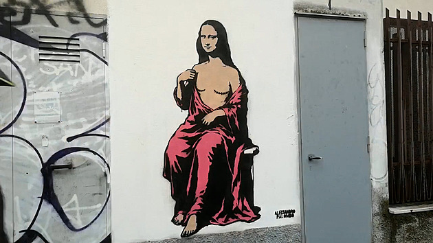 Svéráz osvěty v Miláně: Mona Lisa odhalila hruď s jizvami po uřezaných prsou